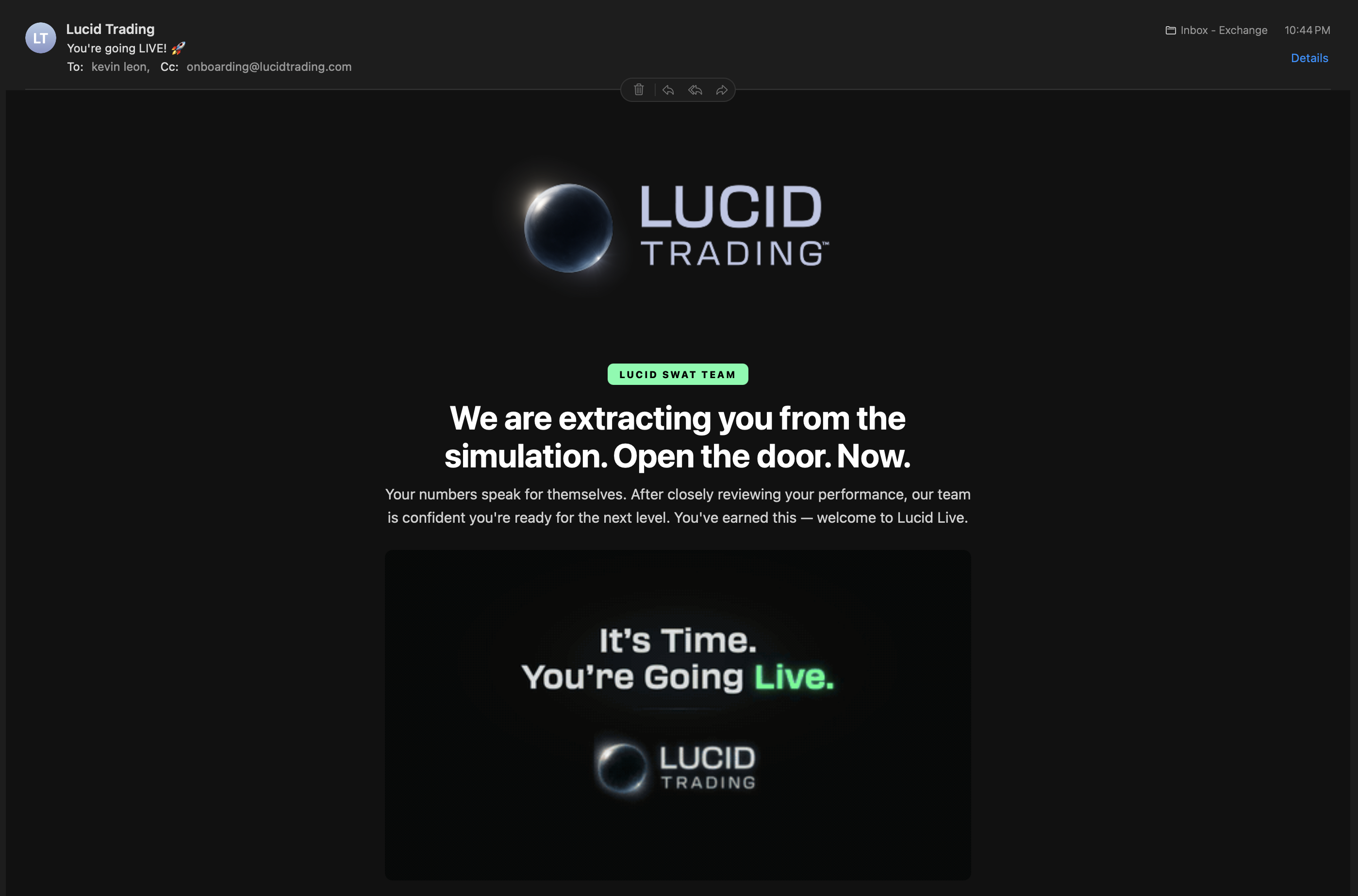 Tradedrip Personal Trading Result 1